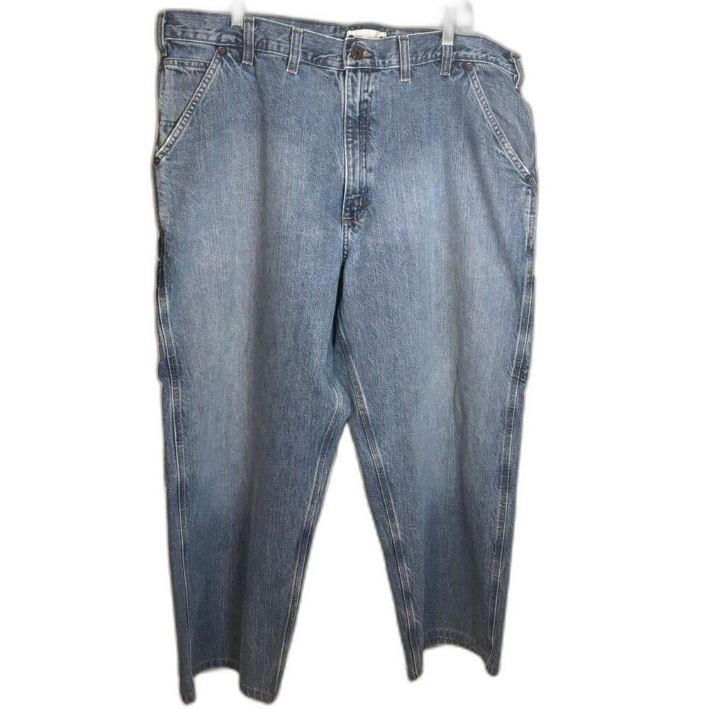 Vintage Carhartt B223 LVN Carpenter Jeans 44x32 Dungarees Fit
